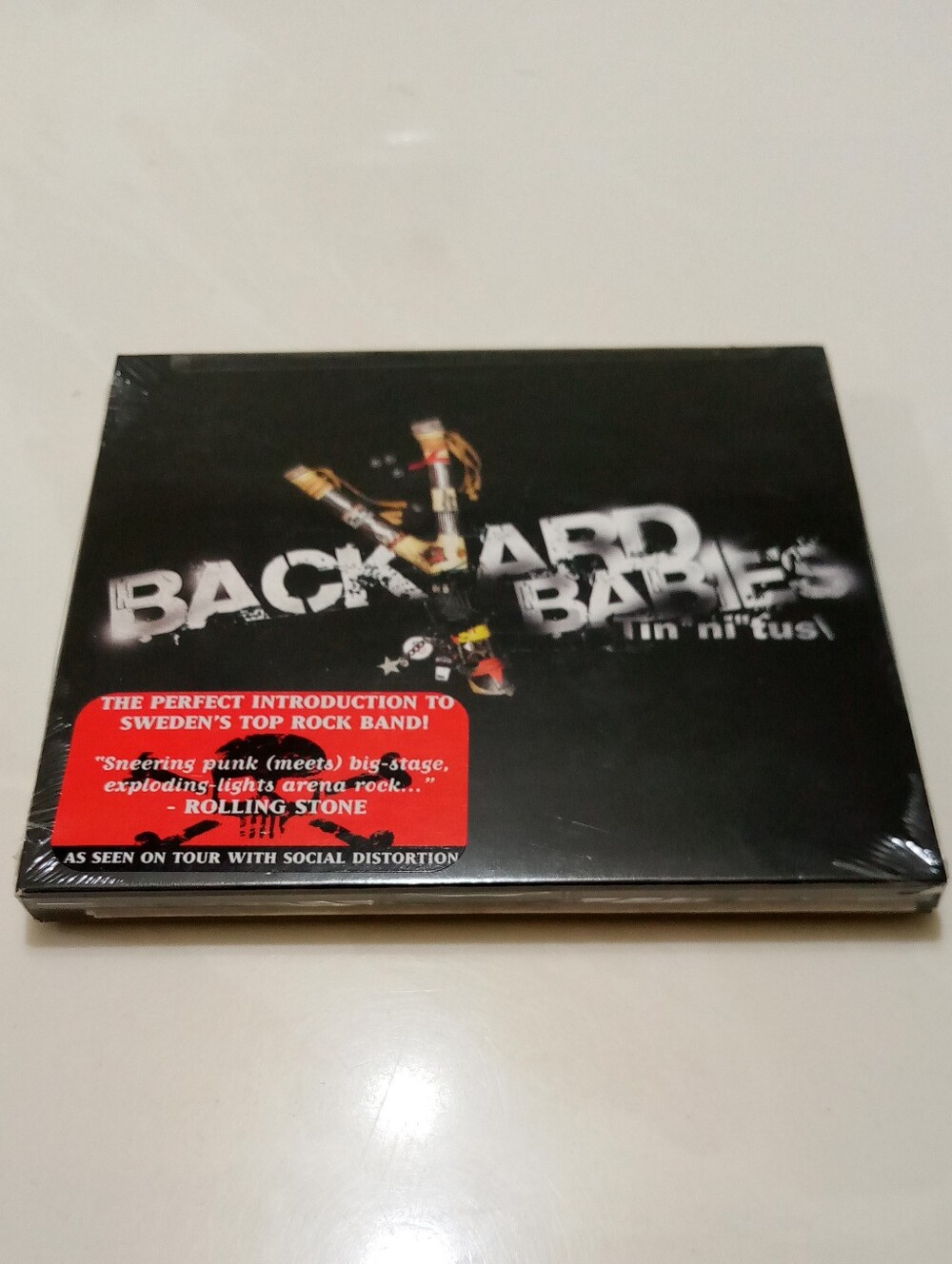 2/$5 NIP Backyard Babies Tinnitus 2005 Digipak CD